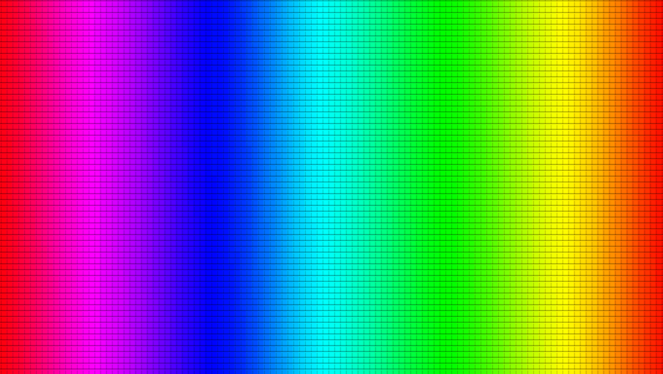  Rainbow - Block Pattern