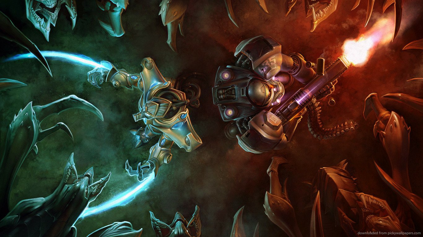 video game Starcraft II Image