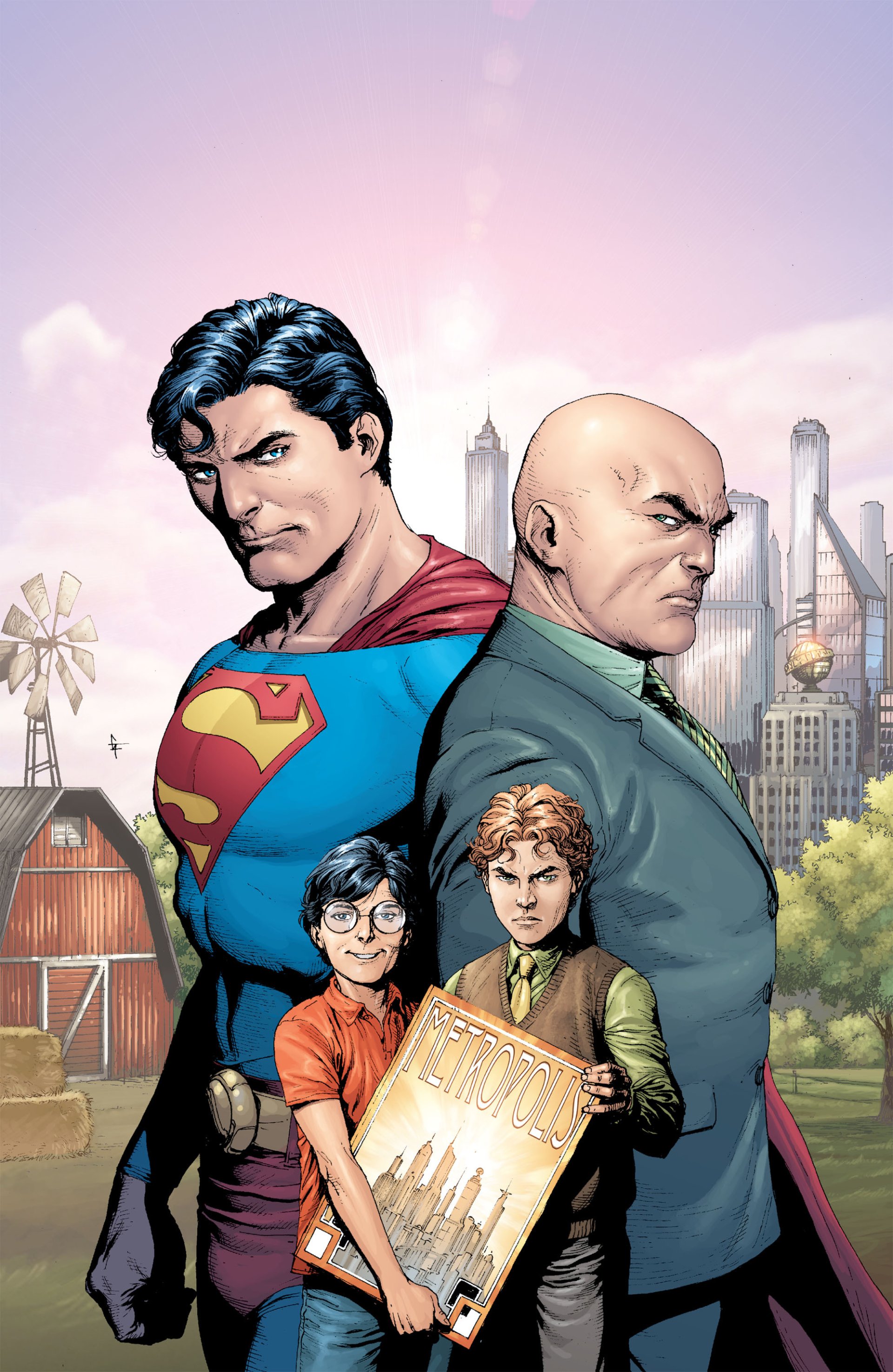 Lex Luthor Clark Kent Superman Comic Superman: Secret Origin Image