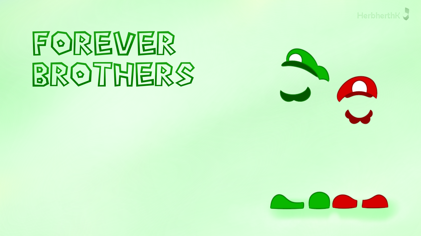 video game Mario Brothers green red Image