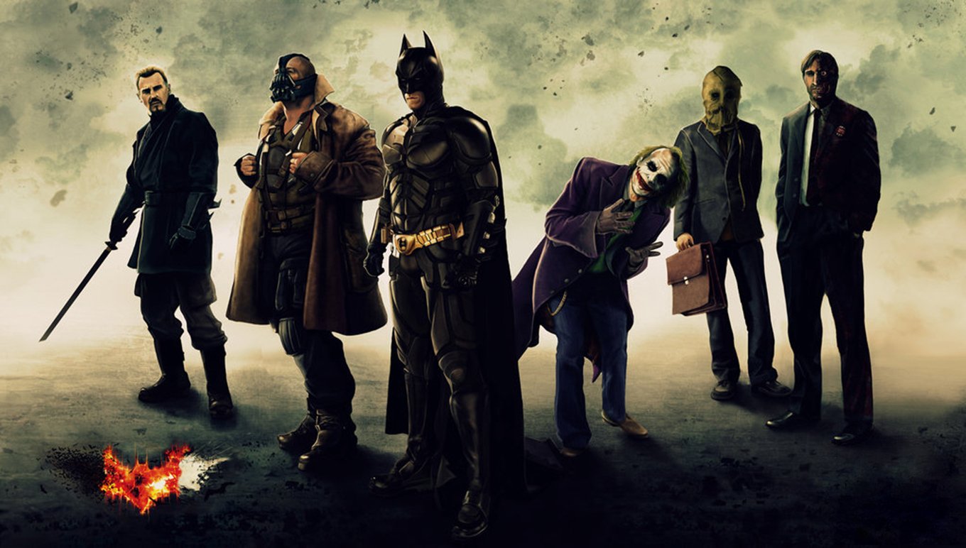 movie the dark knight trilogy Image