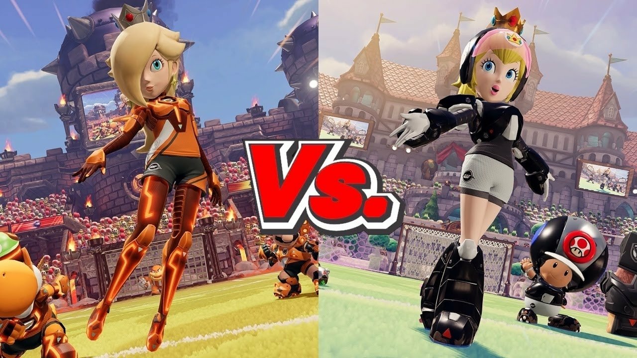  Rosalina (Comets) Vs. Peach (Cyclones) ⚽🎮