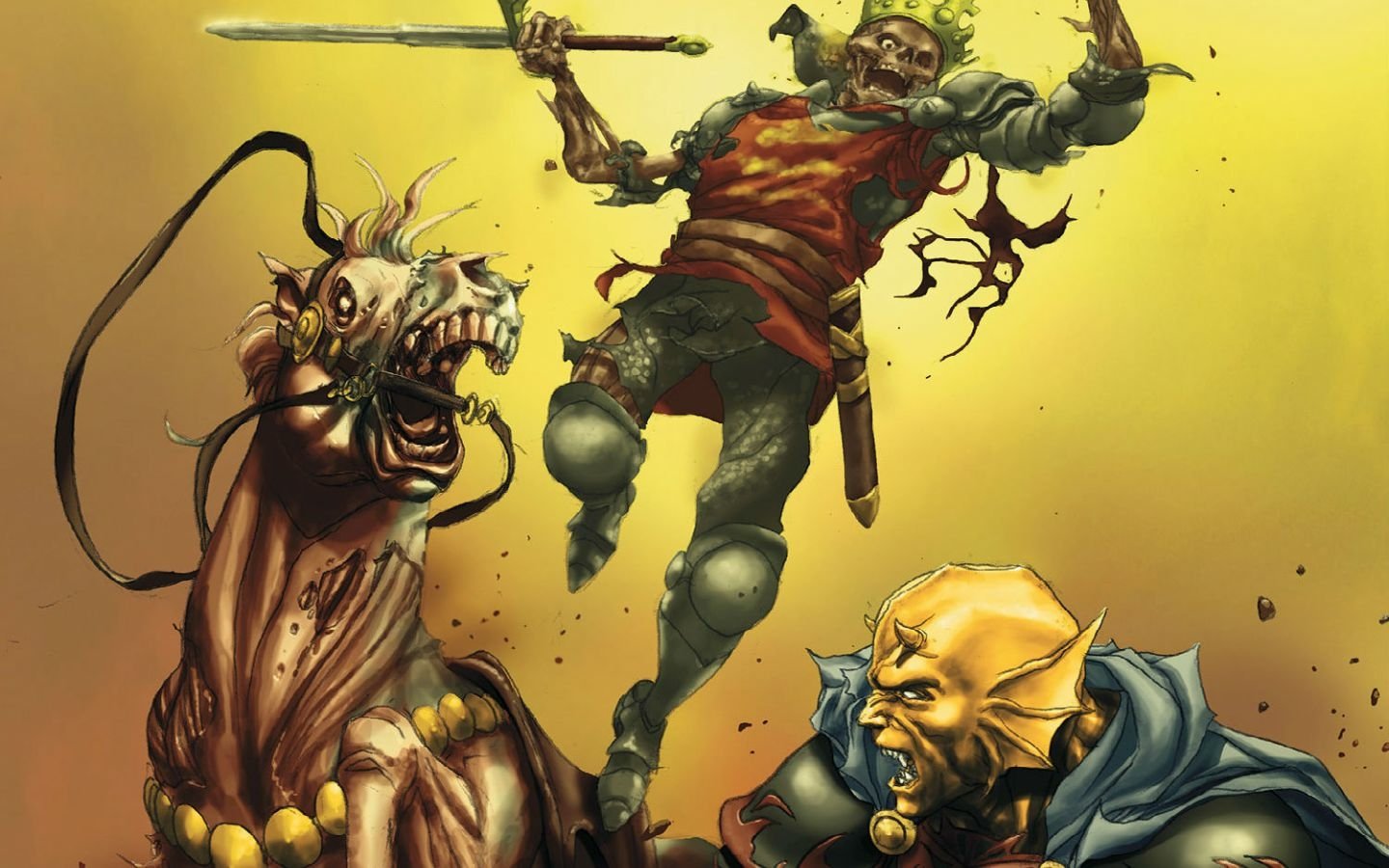 Comic Demon Knights Image
