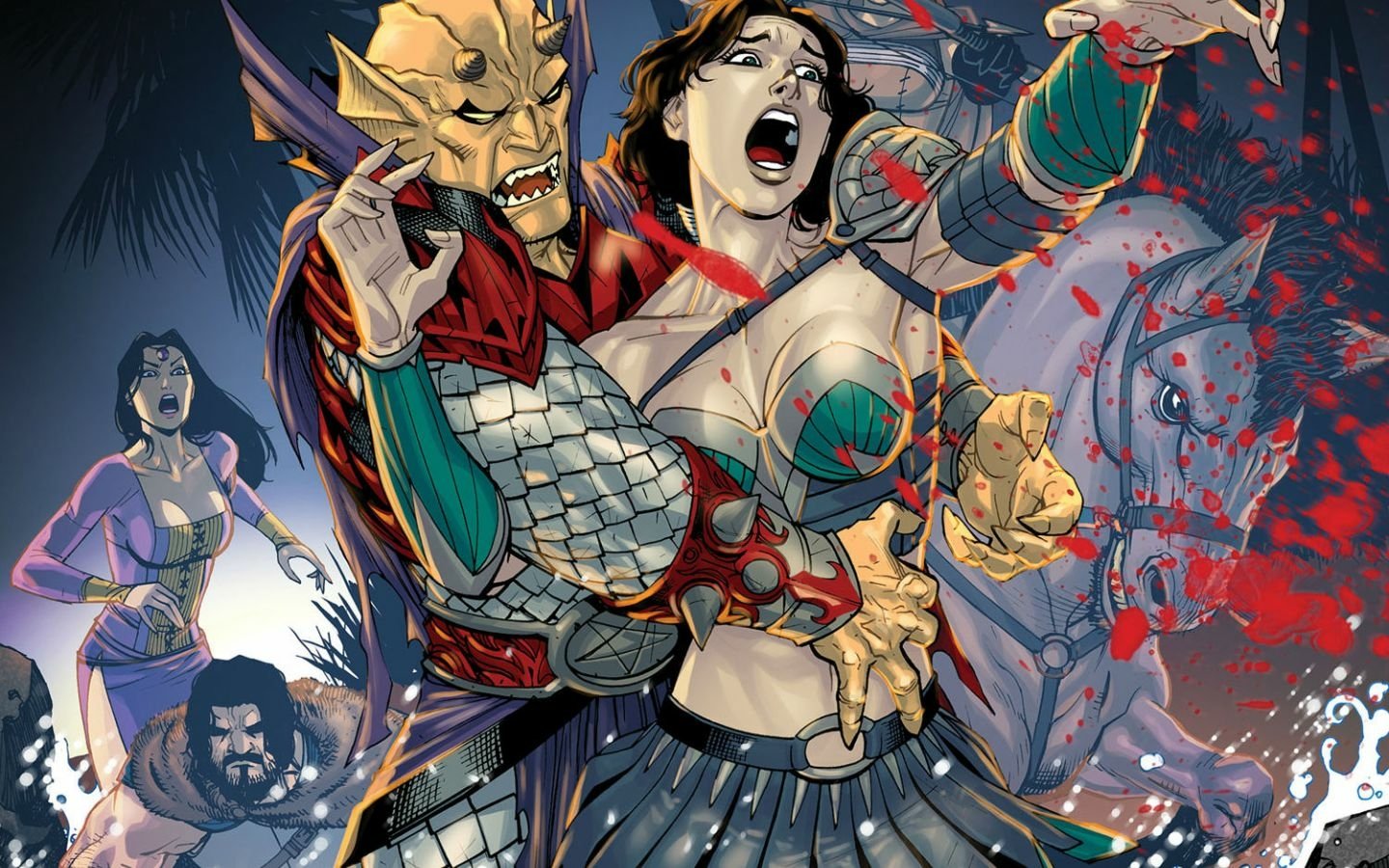 Comic Demon Knights Image