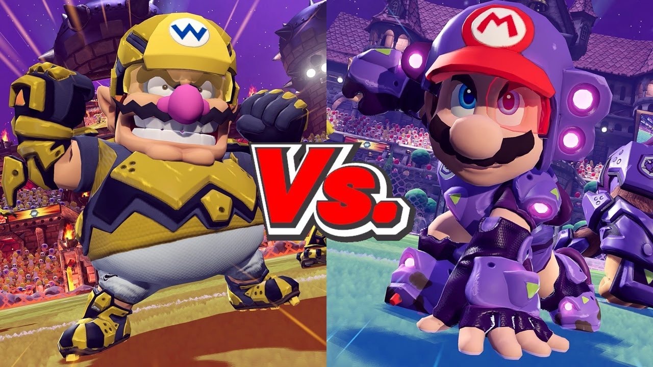 Wario (Charms) Vs. Mario (Spikes) ⚽🎮 by Xgamer 744