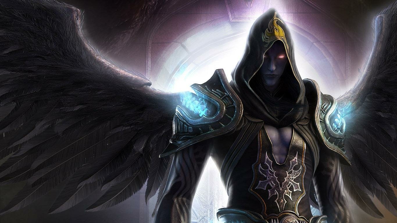 hood wings fantasy angel Image
