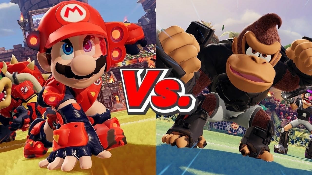  Mario (Rockets) Vs. Donkey Kong (Cyclones) ⚽🎮