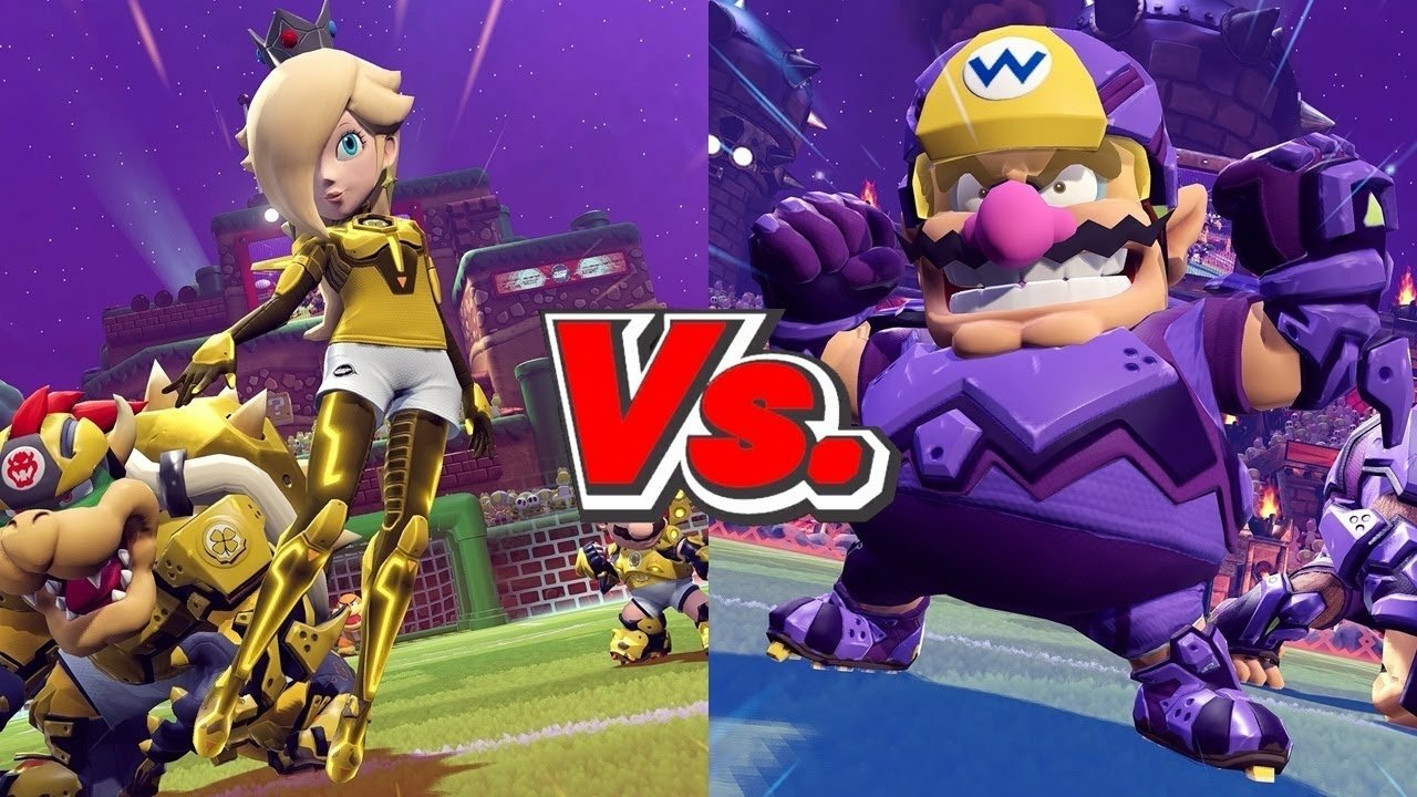  Rosalina (Charms) Vs. Wario (Spikes) ⚽🎮