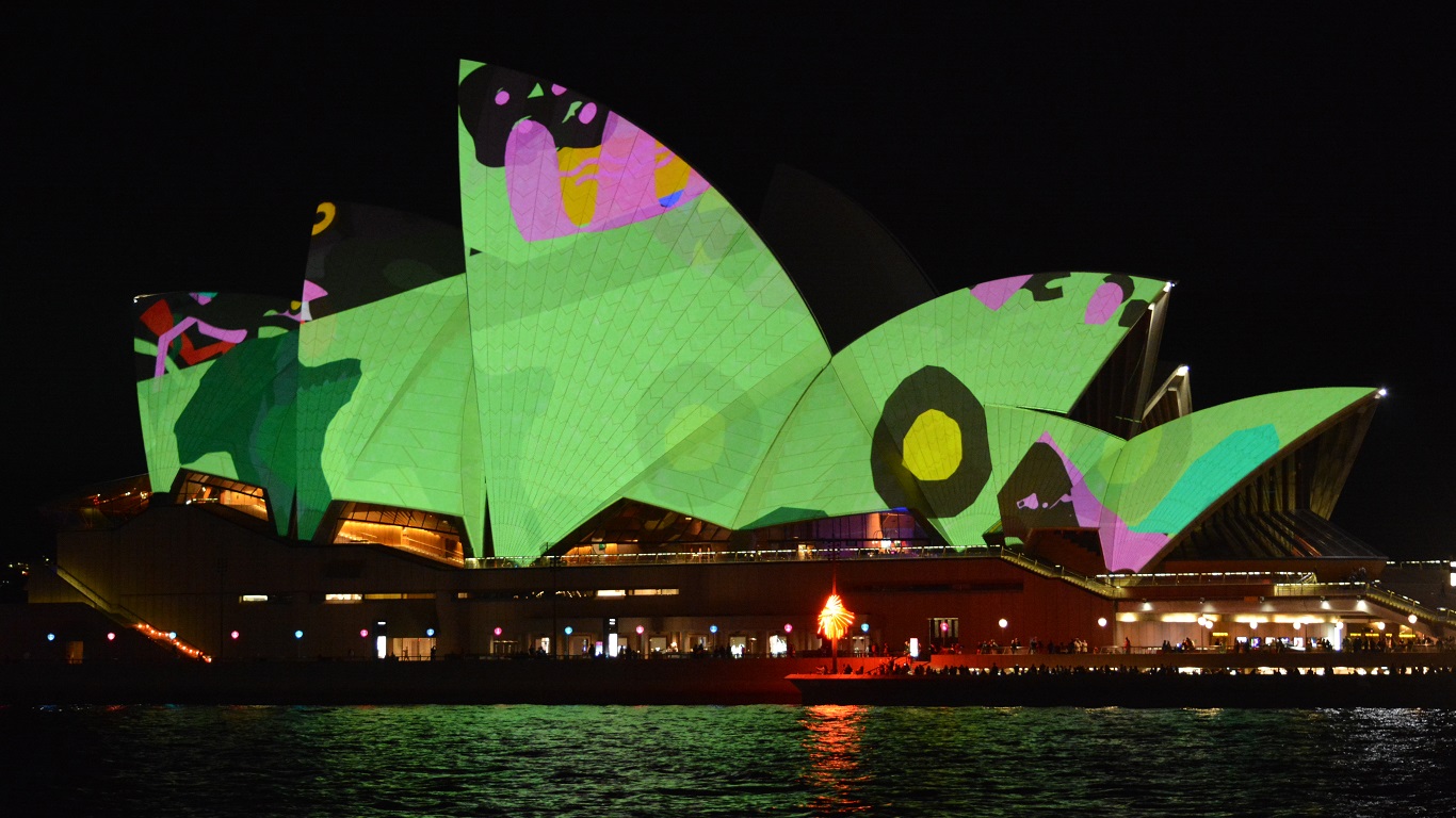Sydney Opera House Vivid Sydney 2015