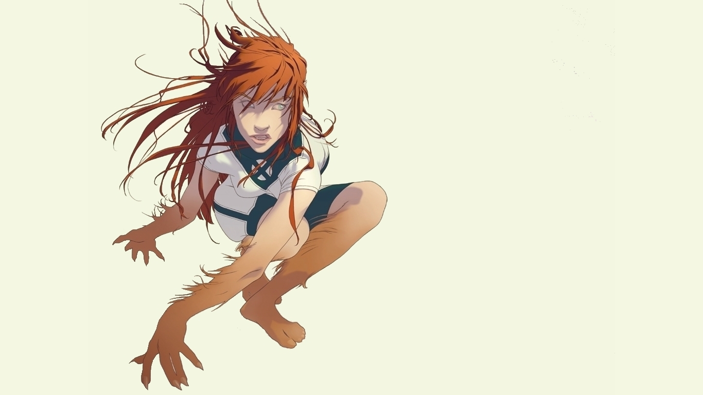 Download Wolfsbane (Marvel Comics) Comic X-Men Art, image size:1366x768