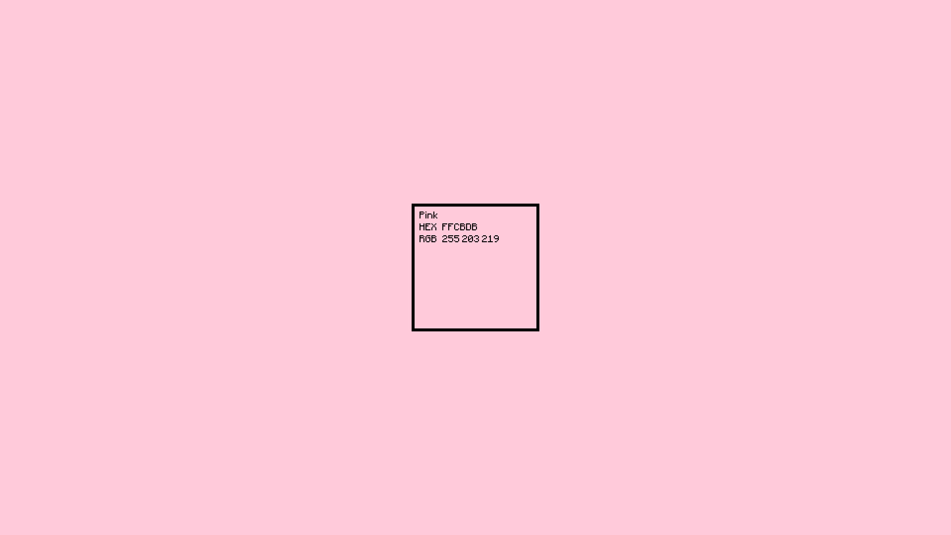 Pink minimalist wallpaper by Yheaz