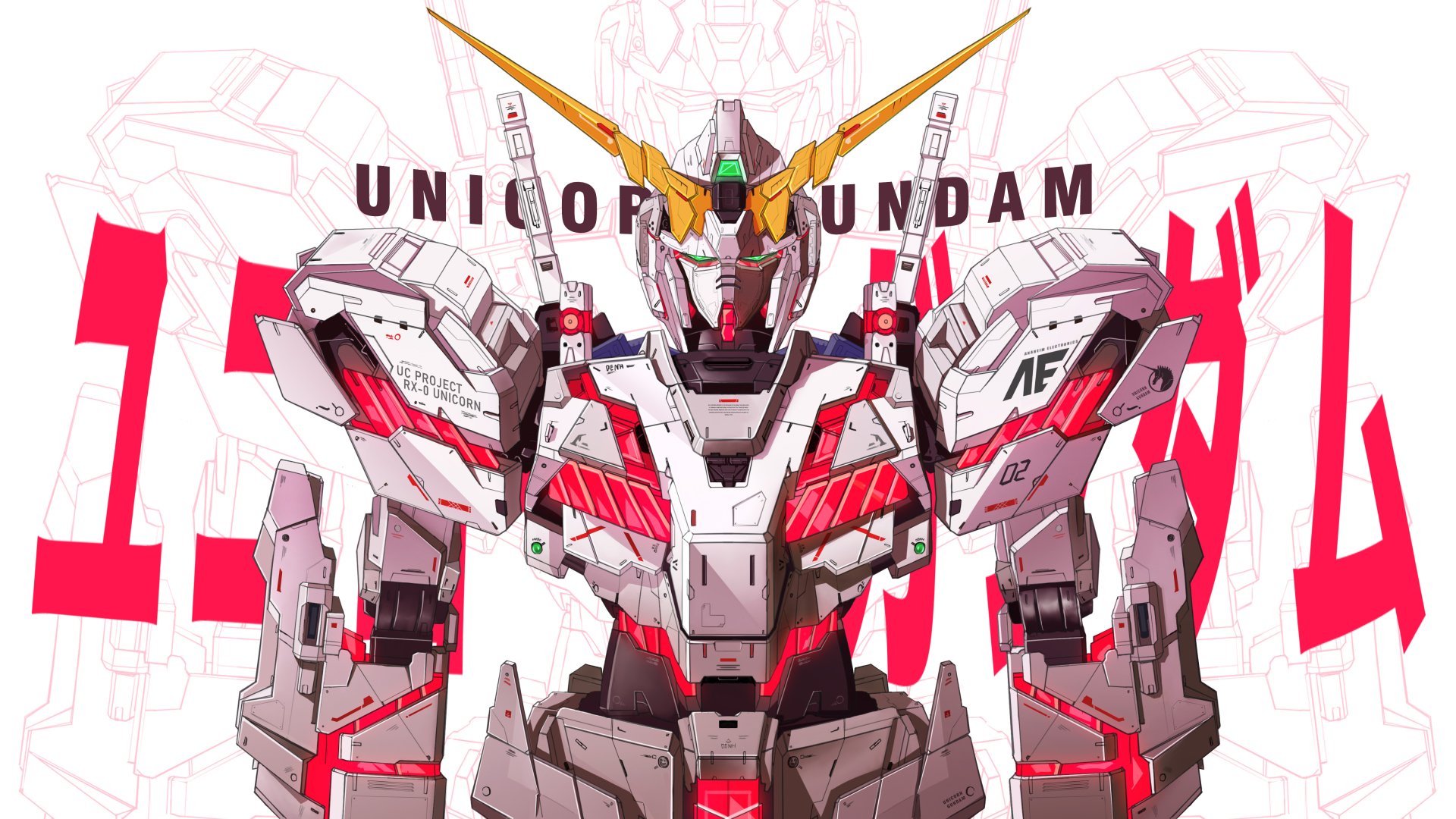 Gundam Unicorn 01