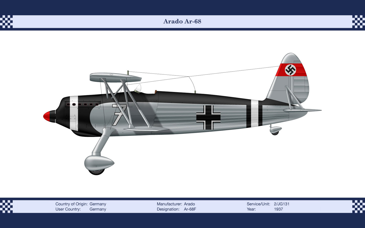 Arado Ar 68 Picture