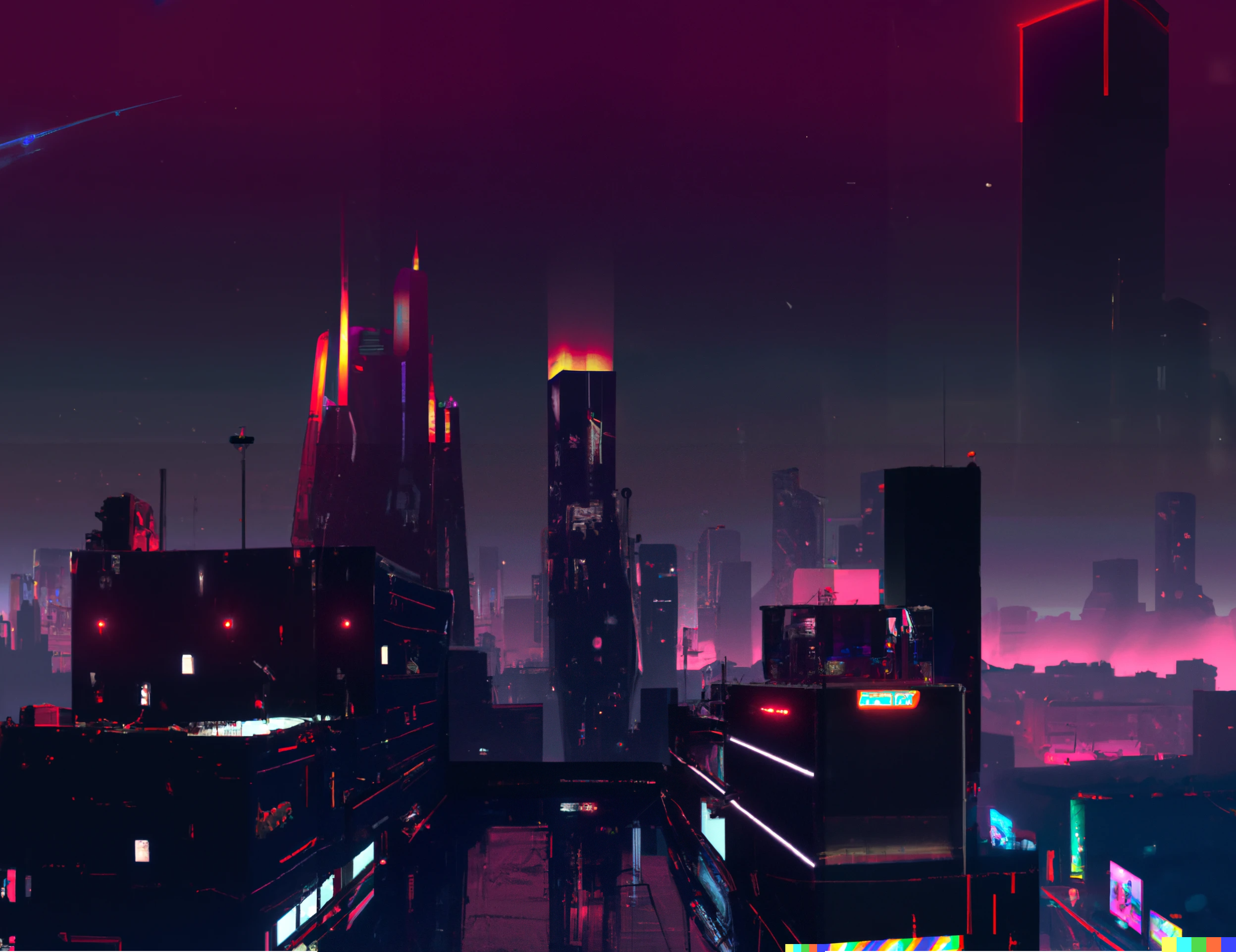 cyberpunk city by loh10