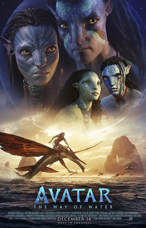 movie Avatar: The Way of Water Avatar The Way of Water poster Image