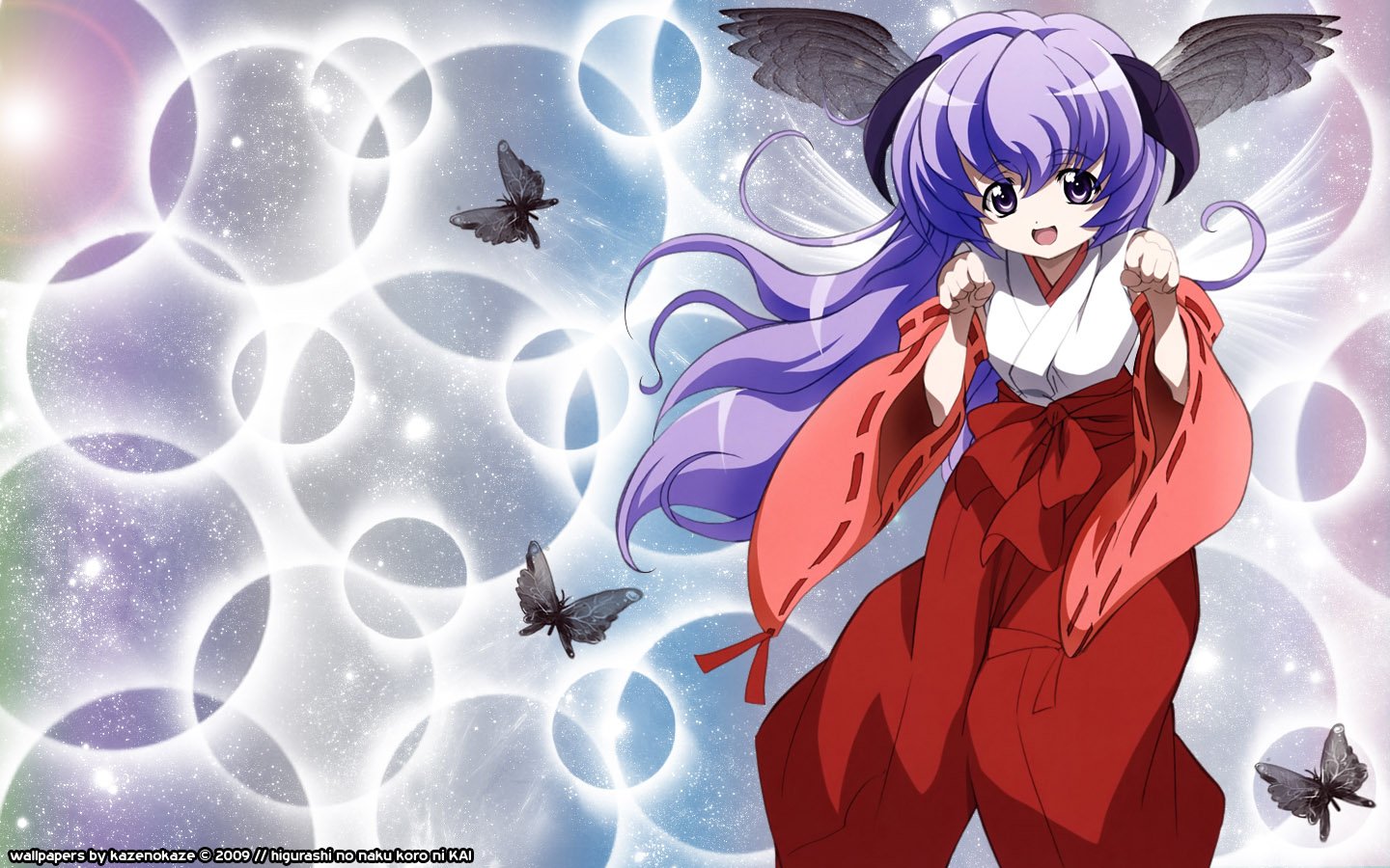 Furude Hanyū Anime Higurashi When They Cry Image