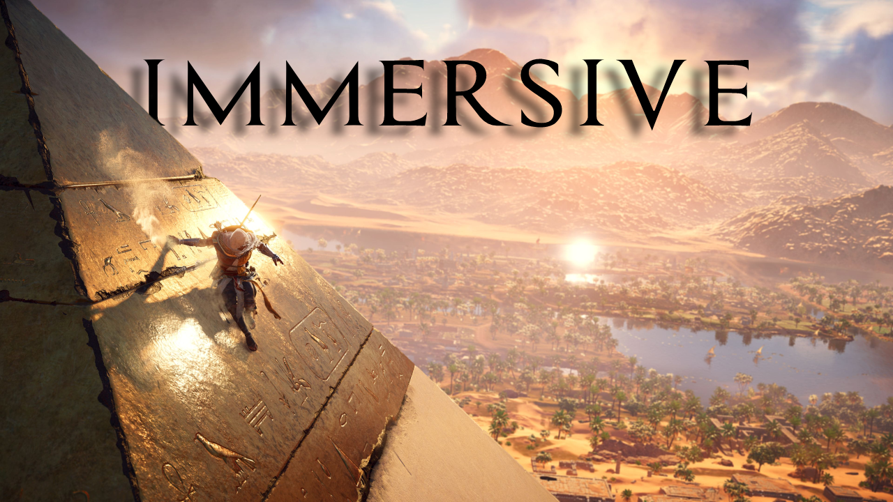  YouTube thumbnail for Assassin's Creed immersion.