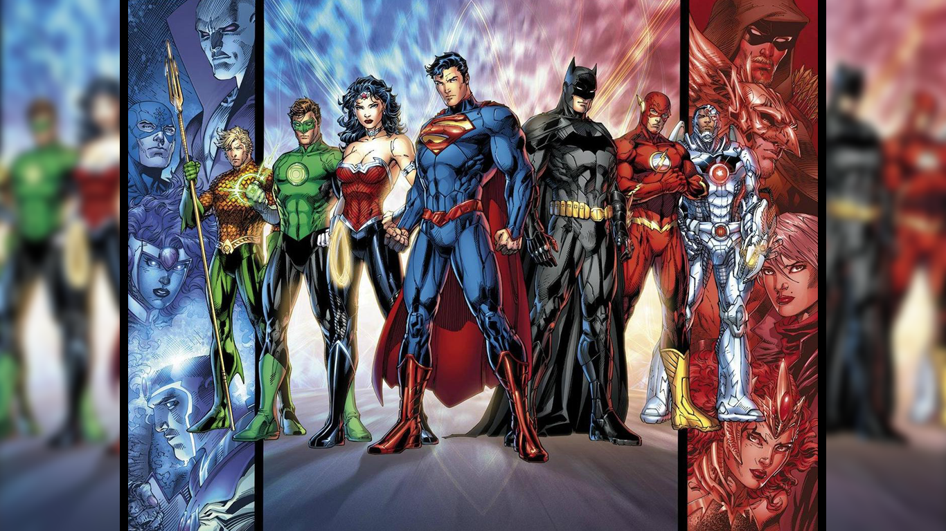 Comic Justice League: War Image