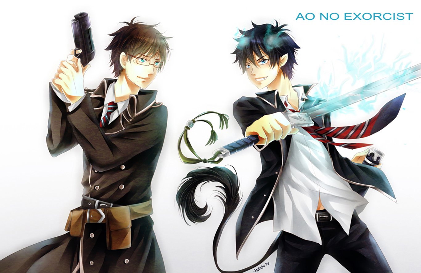  Rin and Yukio Okumura by Annisa Nisfihani