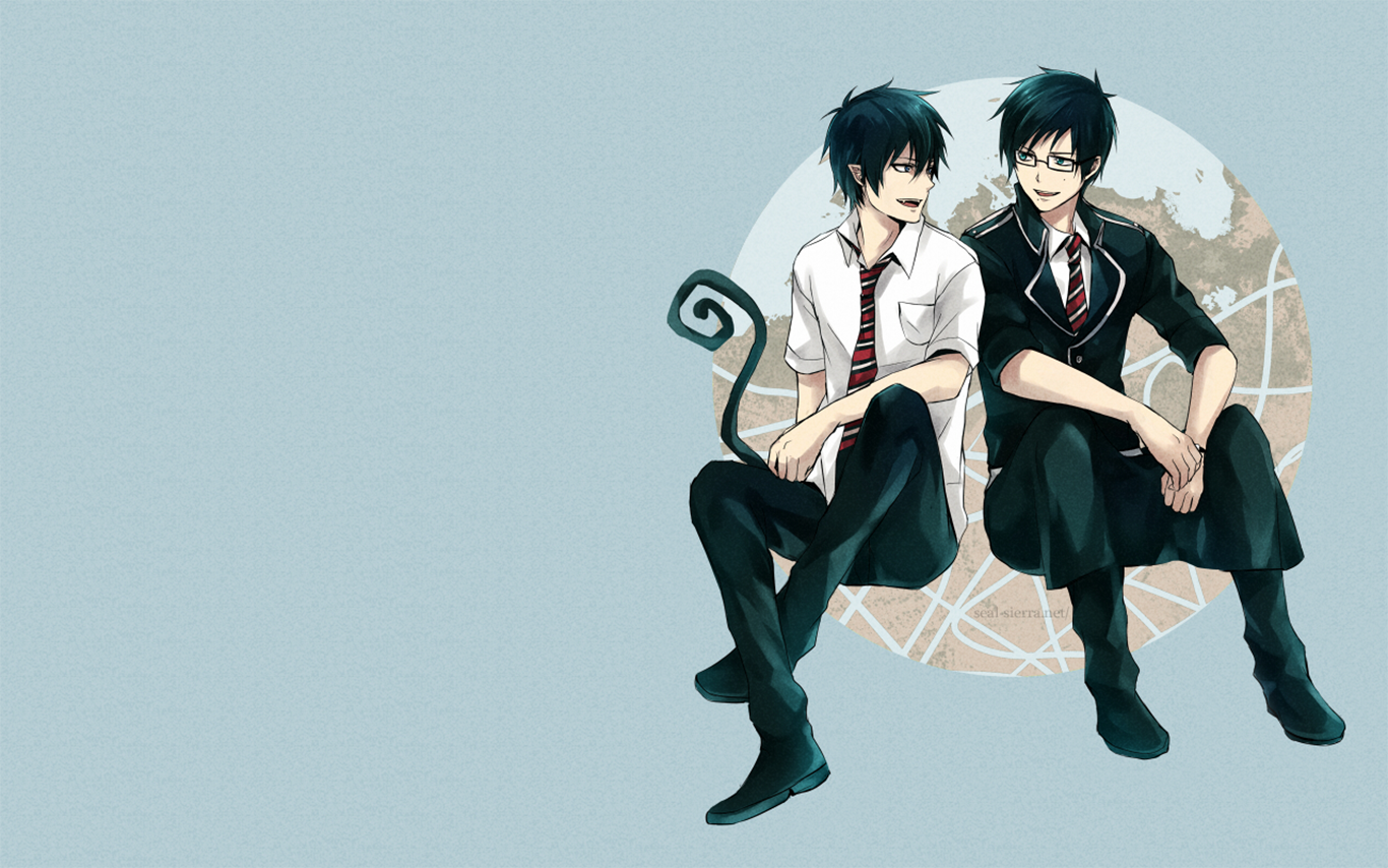 Rin and <b>Yukio</b> Okumura by. 