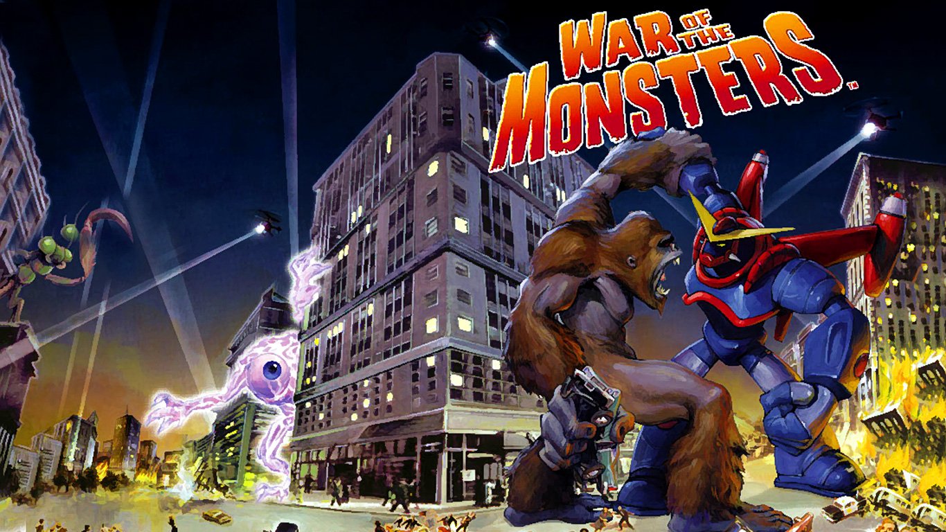video game War of the Monsters Image