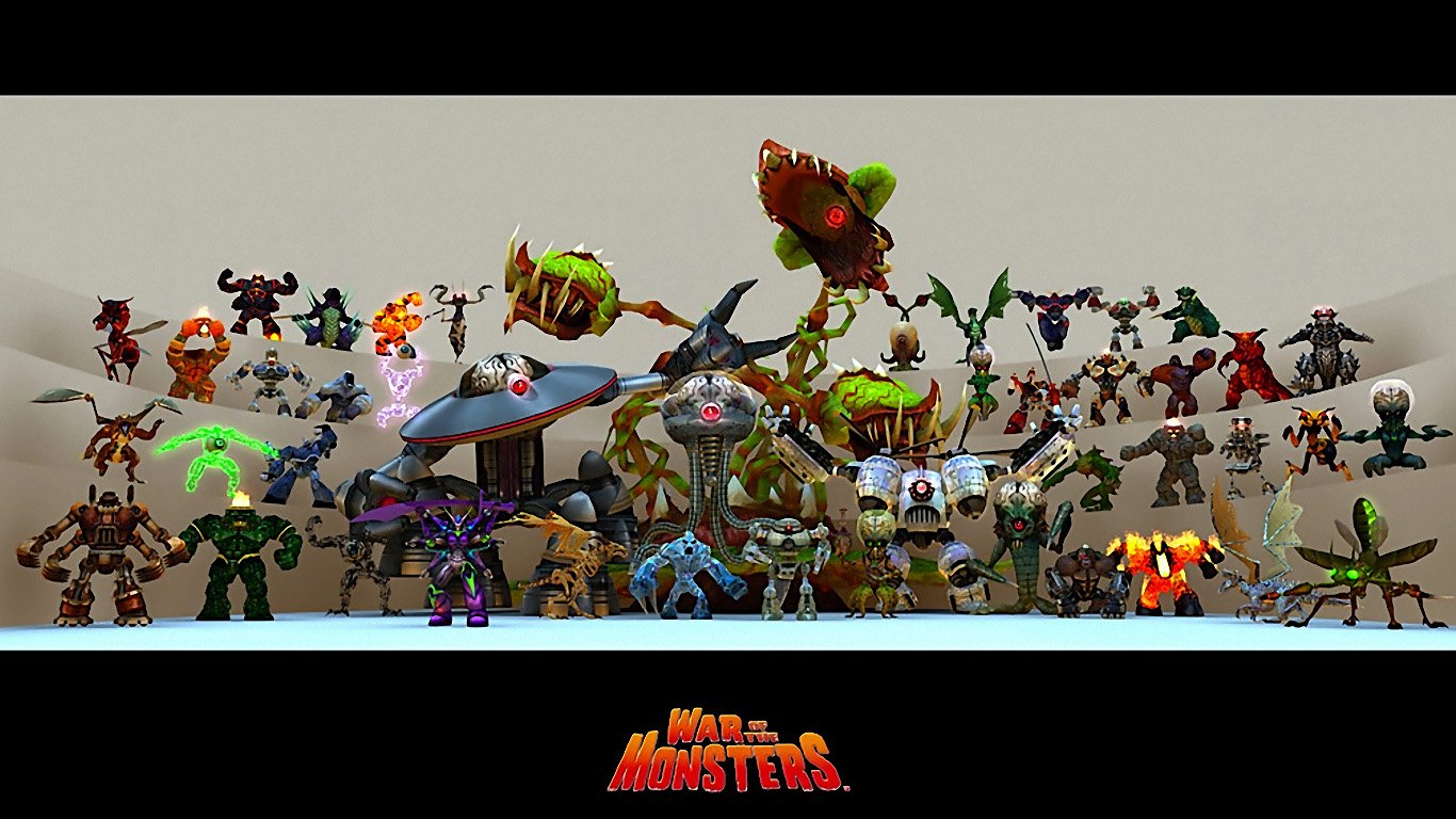 video game War of the Monsters Image