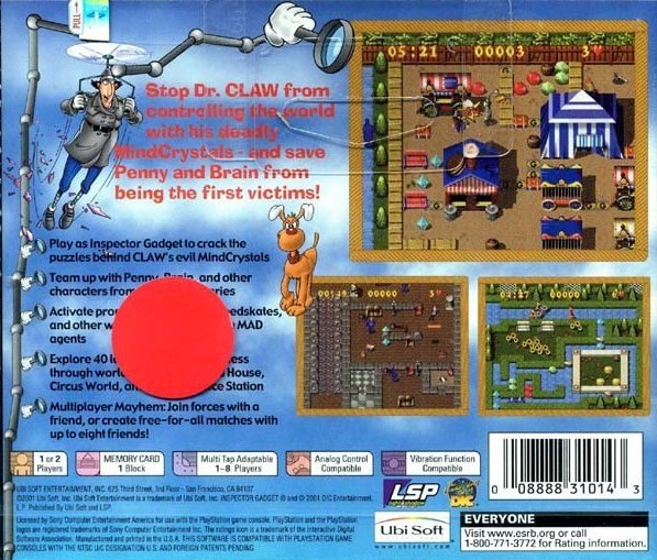 video game Inspector Gadget: Gadget's Crazy Maze Image