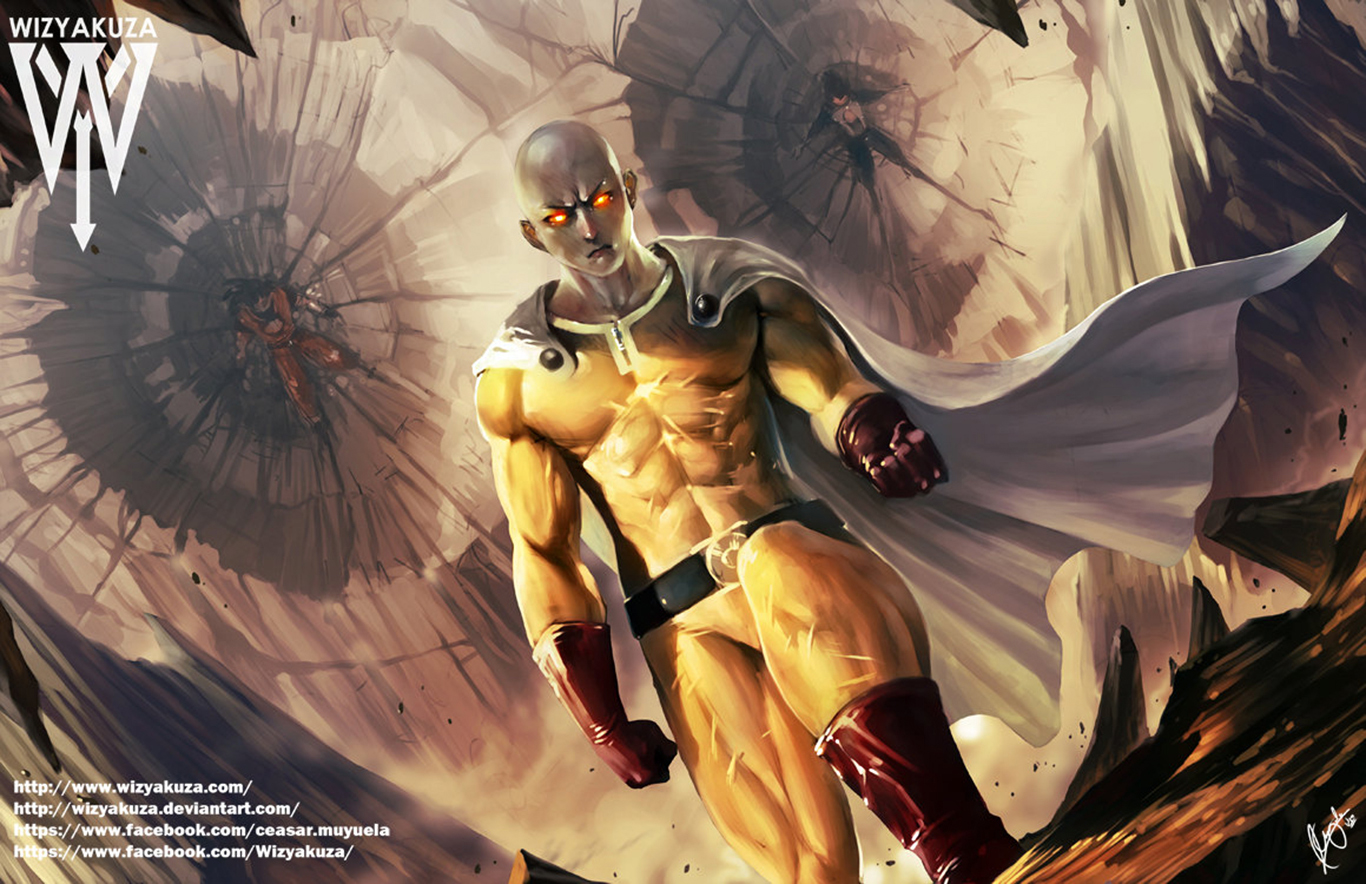 Saitama Vs Dragon Ball by wizyakuza