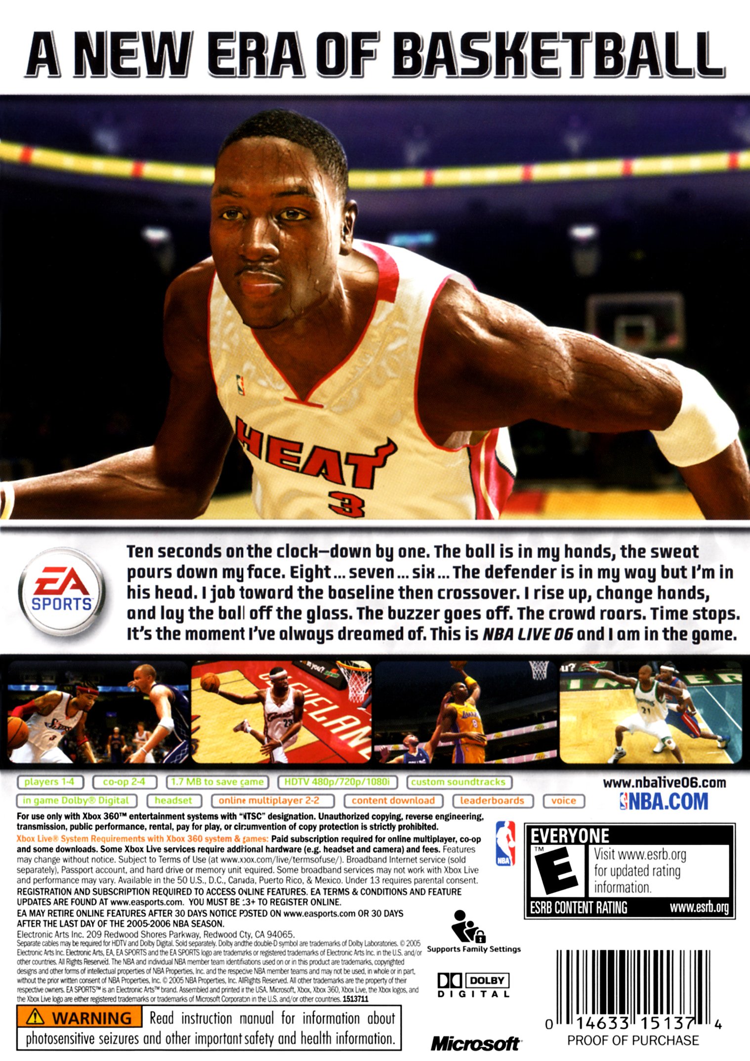 video game NBA Live 06 Image