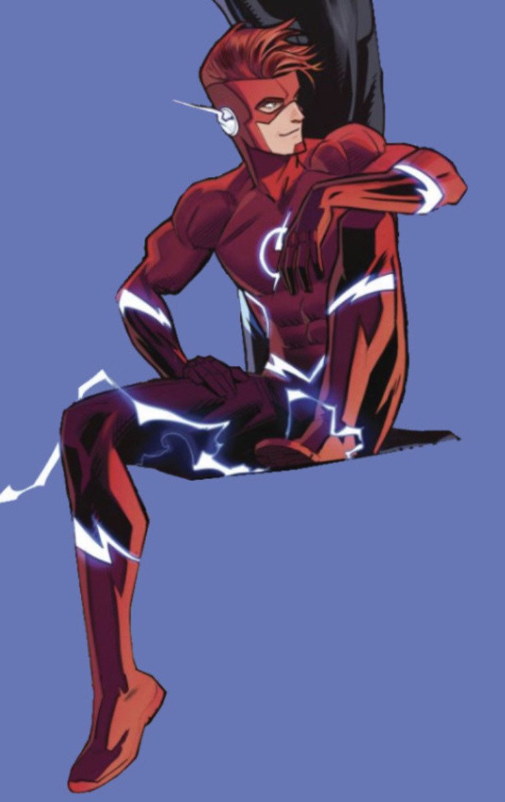 Wally West Comic Flash Image