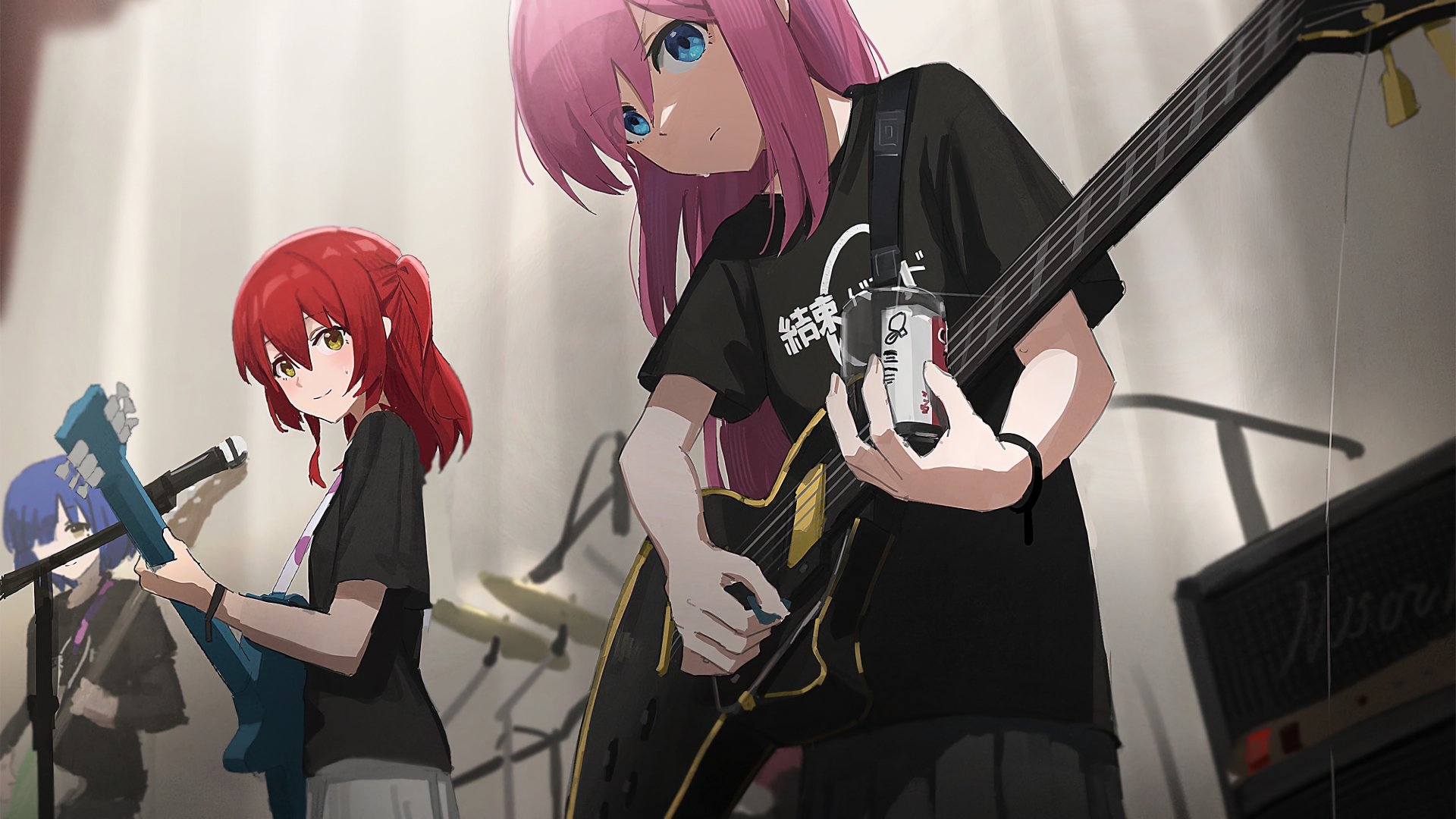 Download Ryou Yamada Nijika Ijichi Ikuyo Kita Hitori Gotou Anime Bocchi The Rock! Image