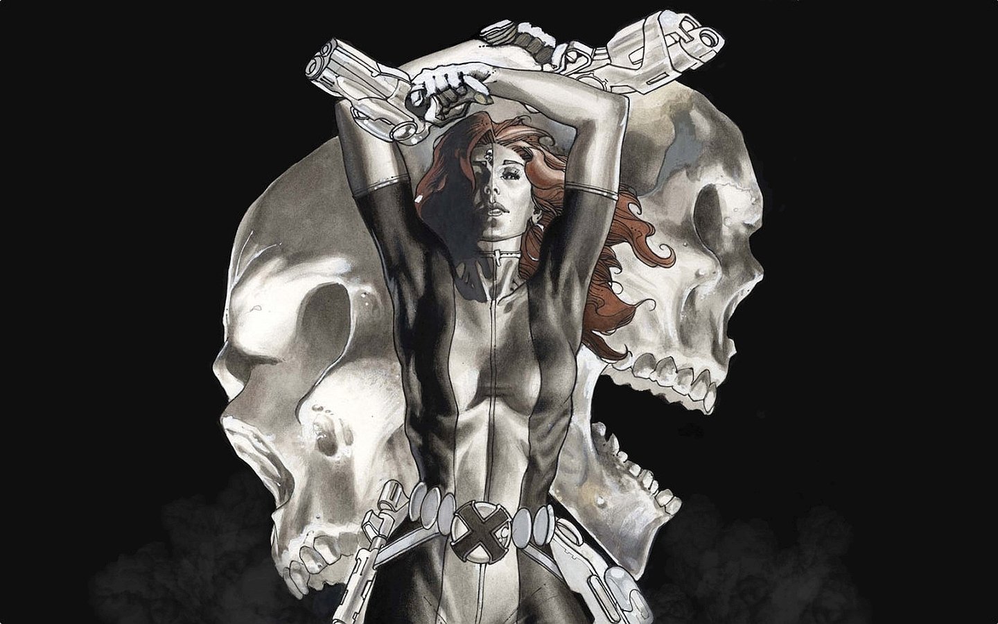 skull Comic Dark X-Men Image