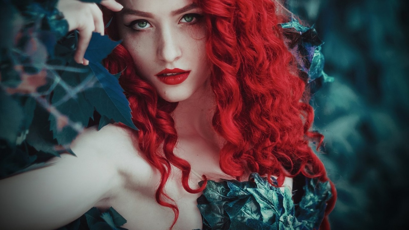 Red-Haired Woman by Marianna Orlova