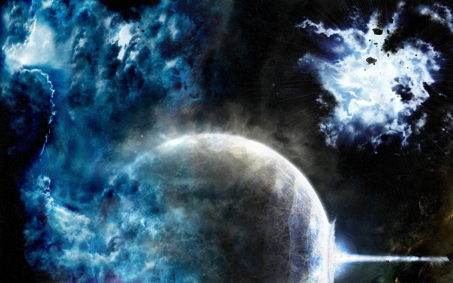 Sci Fi Collision Picture