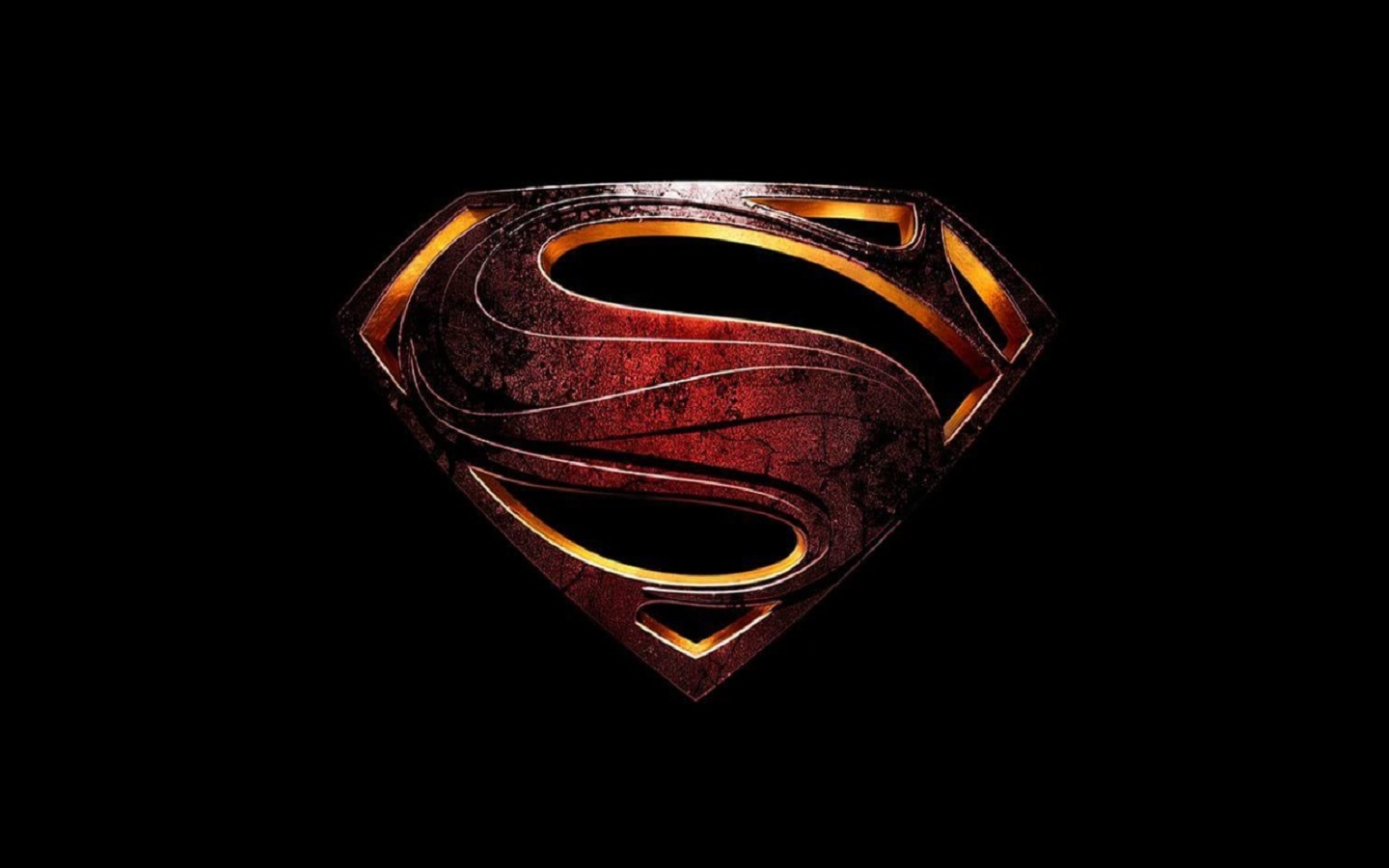 Man of Steel superman movie logo wallpaper