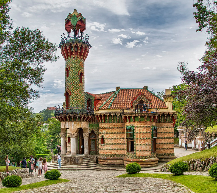 Gaudí's Caprice in Comillas, Cantabria (Spain)