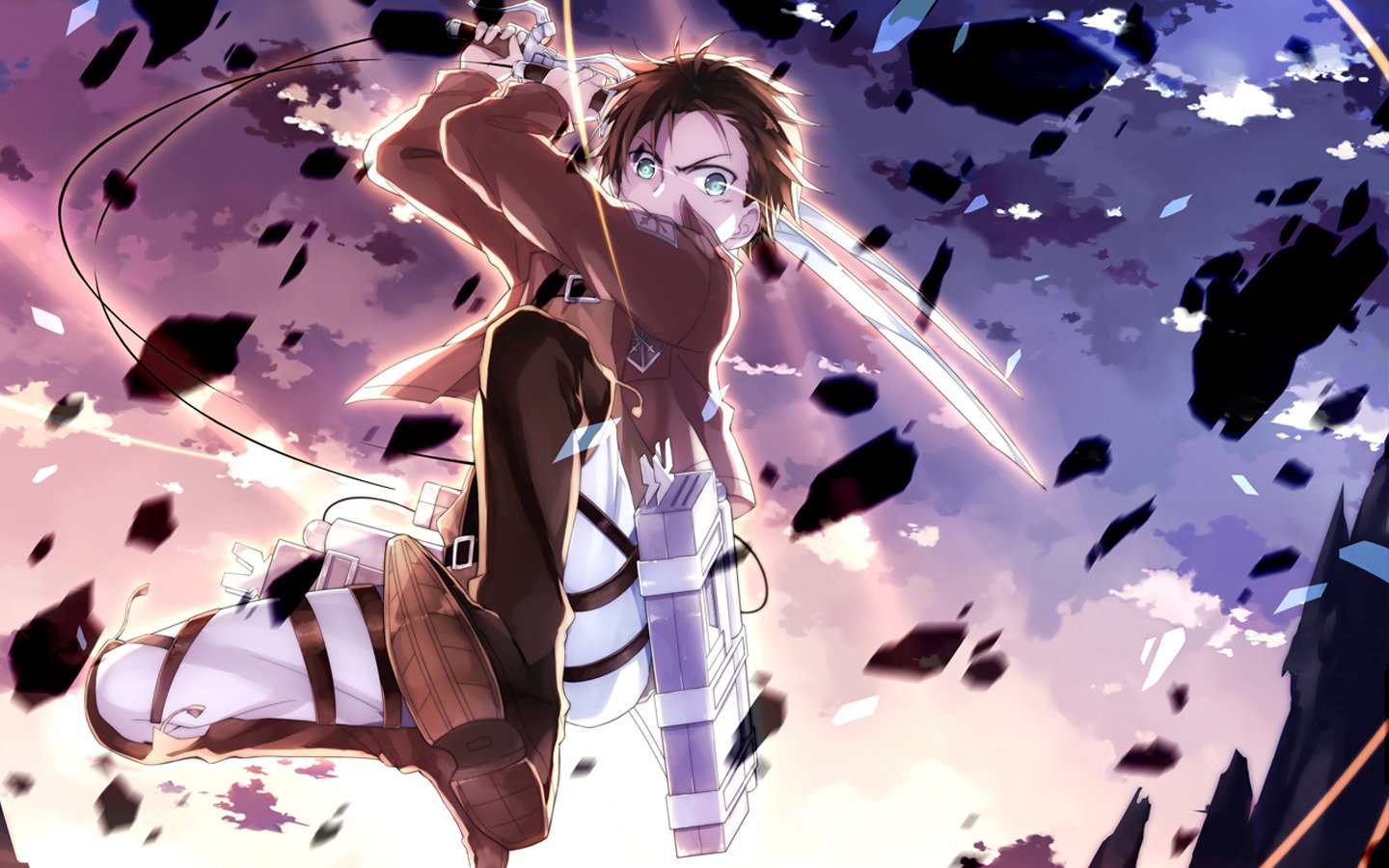 Eren Yeager Anime Attack on Titan Image