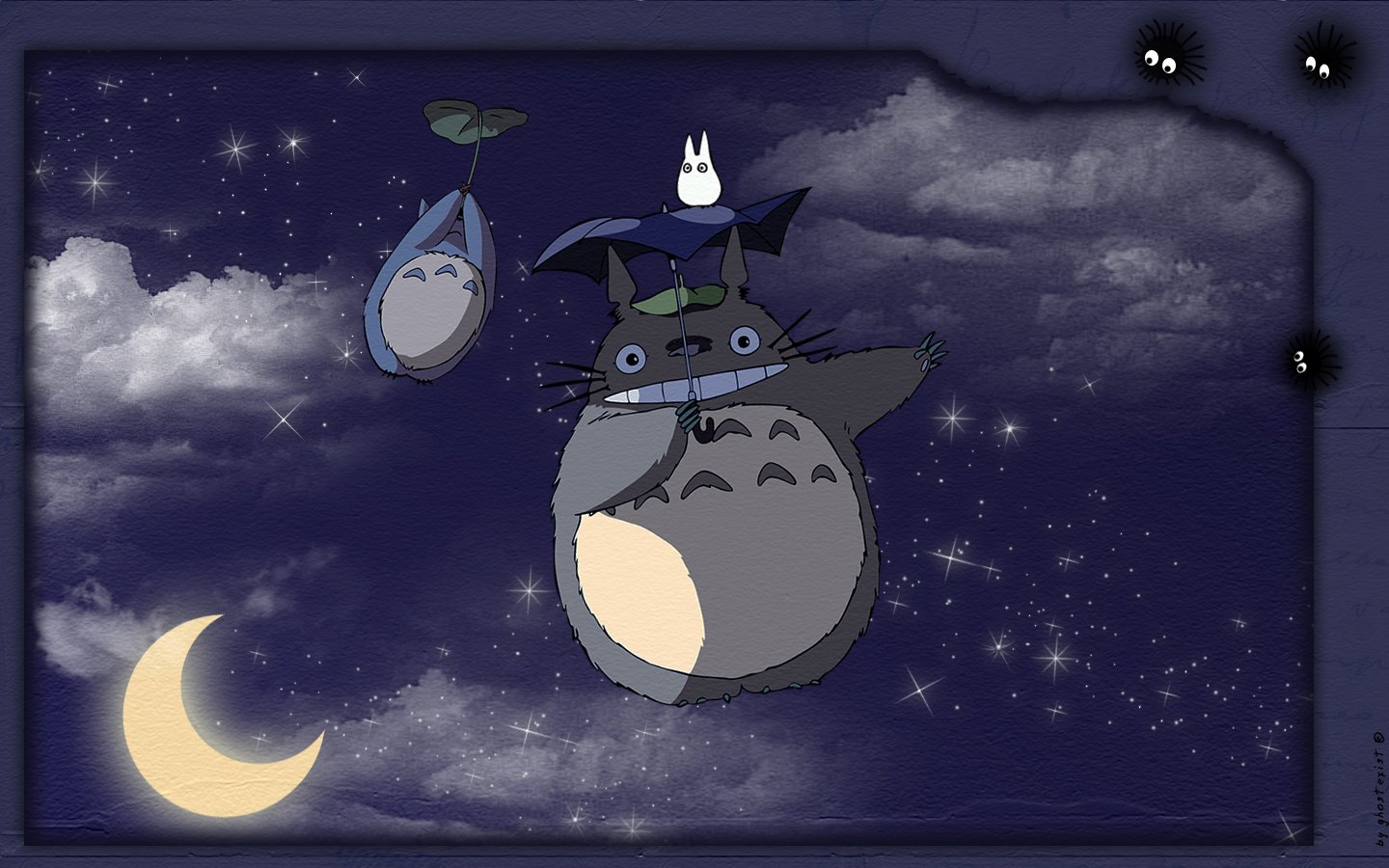 Sootballs (My Neighbor Totoro) Mini Totoro (My Neighbor Totoro) Totoro (My Neighbor Totoro) Anime My Neighbor Totoro Image