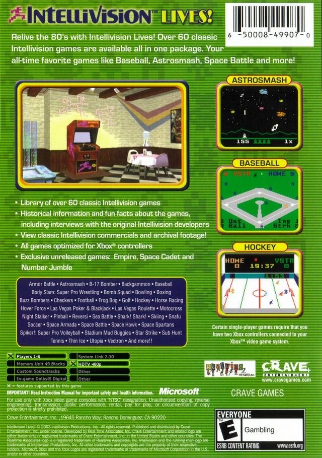 video game Intellivision Lives! Image