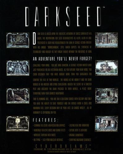 video game Dark Seed Image