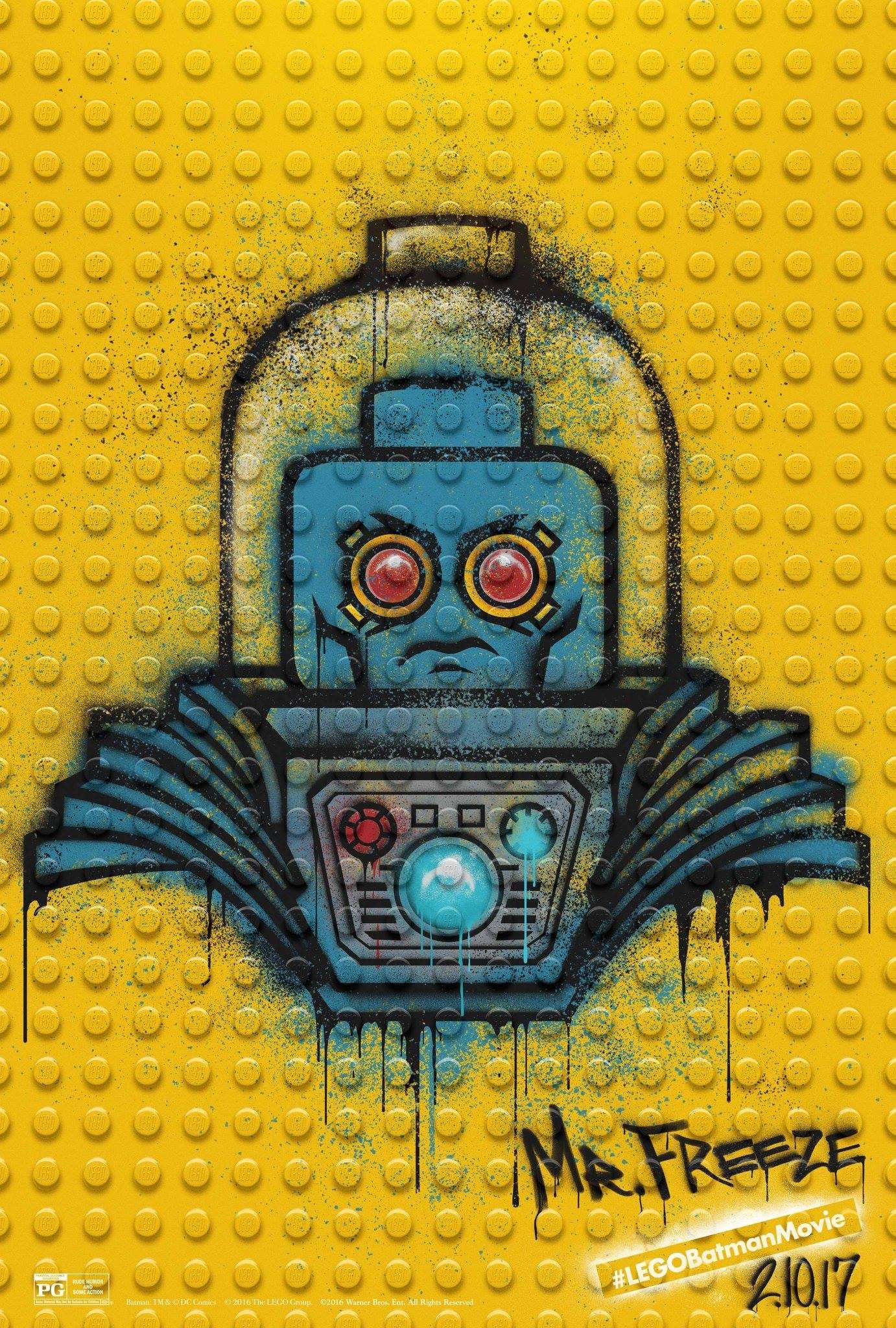 poster lego Mr. Freeze (DC Comics) movie The Lego Batman Movie Image