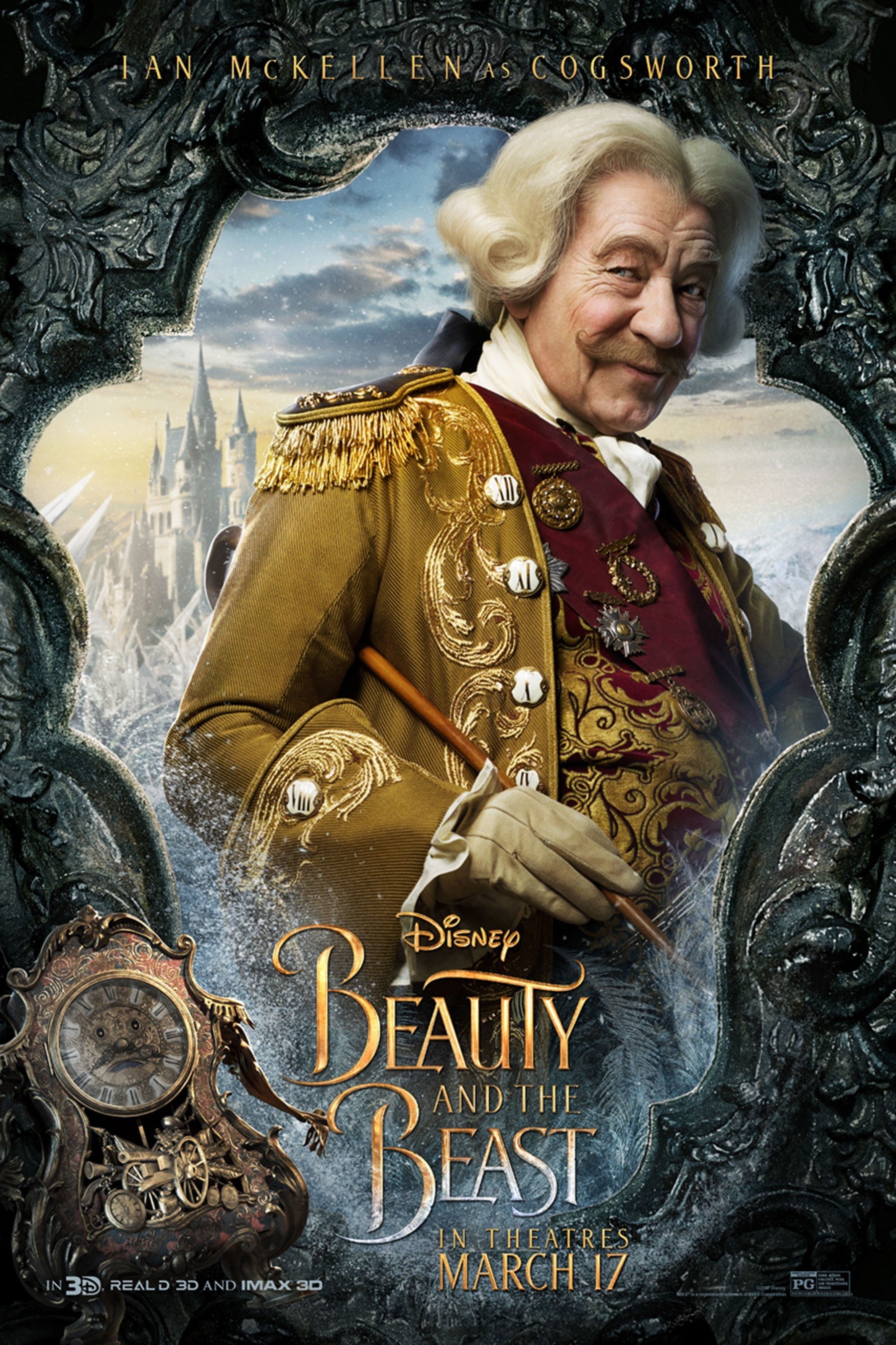 poster Ian McKellen movie Beauty And The Beast (2017) Image