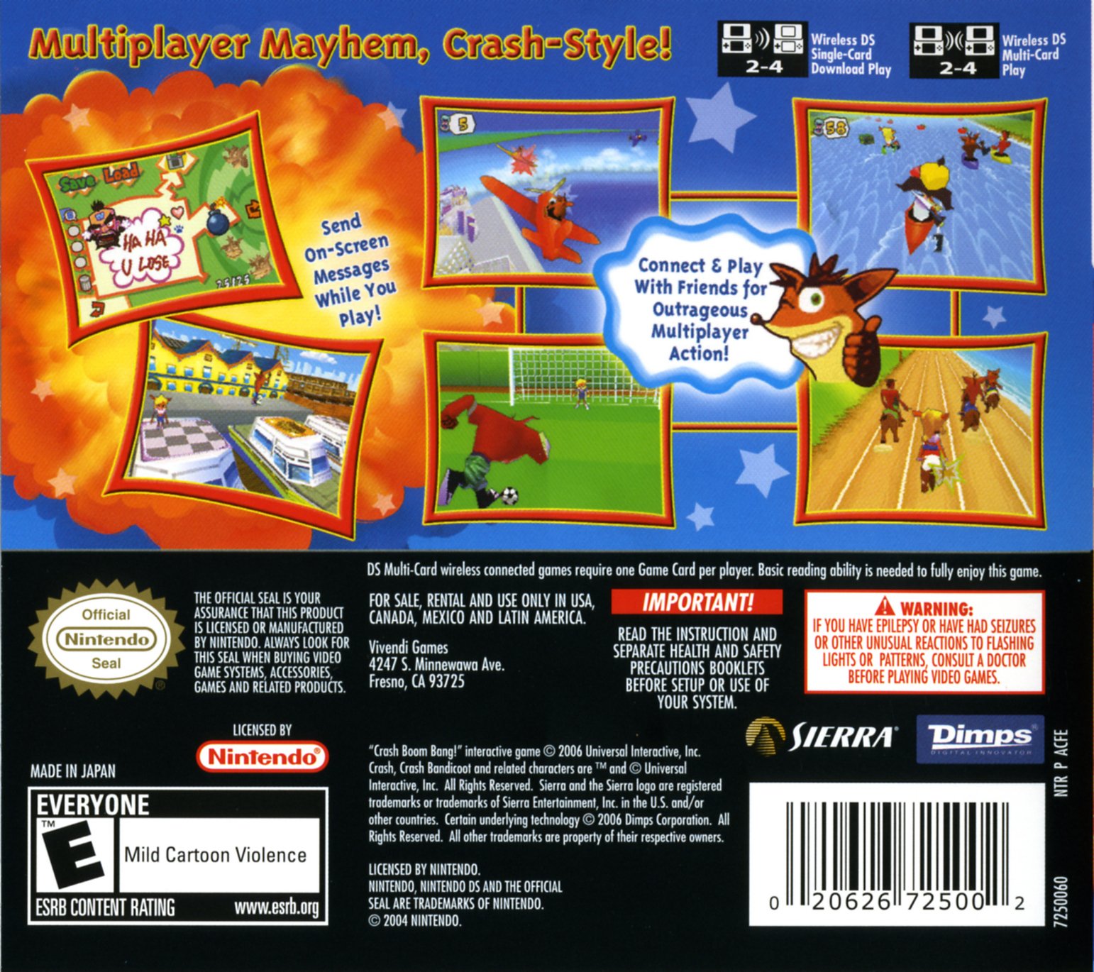 video game Crash Boom Bang! Image