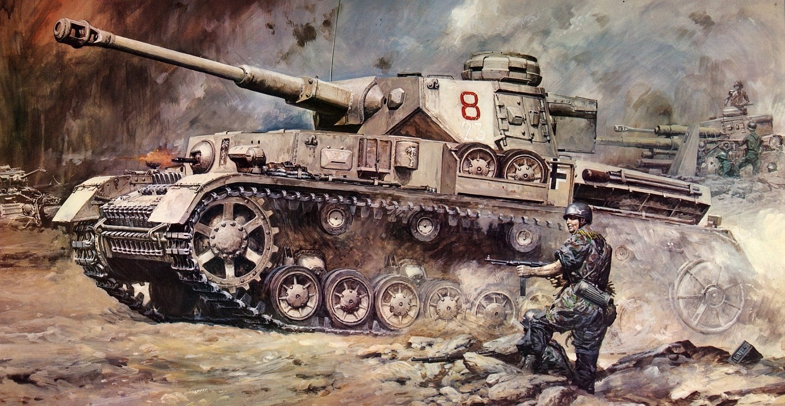  Panzer IV with the long 75mm gun.