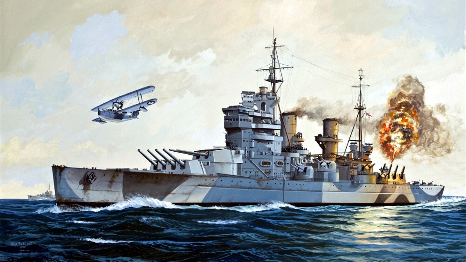 Download HMS Duke Of York (17) Battleship Military Royal Navy Image