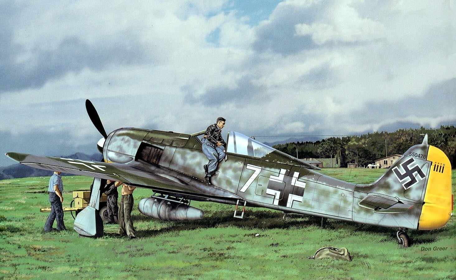 Focke Wulf Fw 190 Butcher Bird Image Abyss