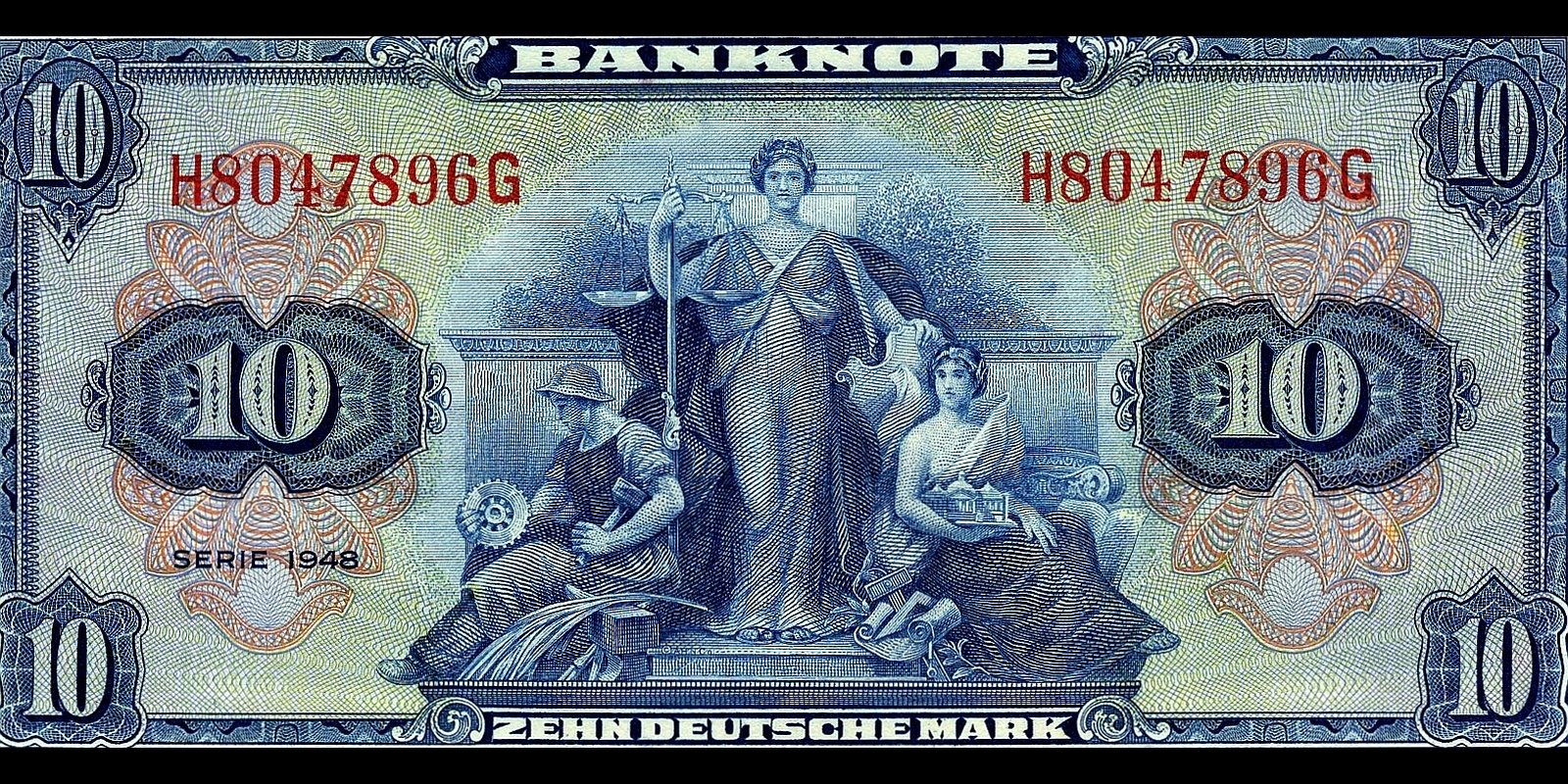 man made Deutsche Mark Image