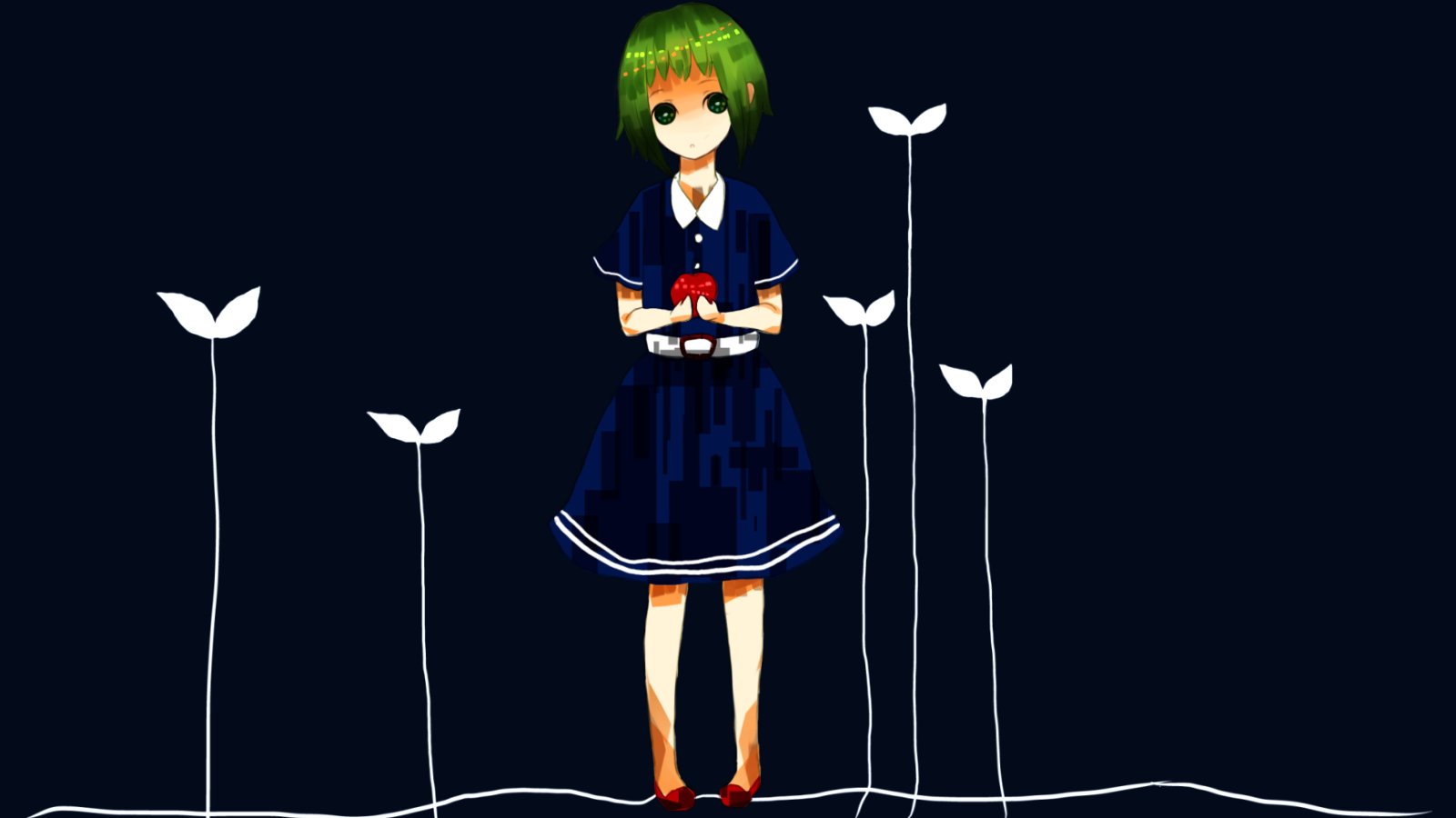 black GUMI (Vocaloid) Anime Vocaloid black anime Image