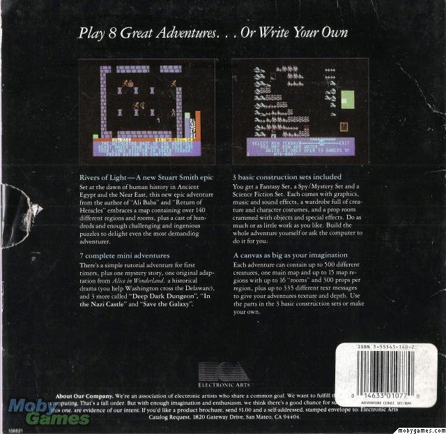 video game Adventure Construction Set Image