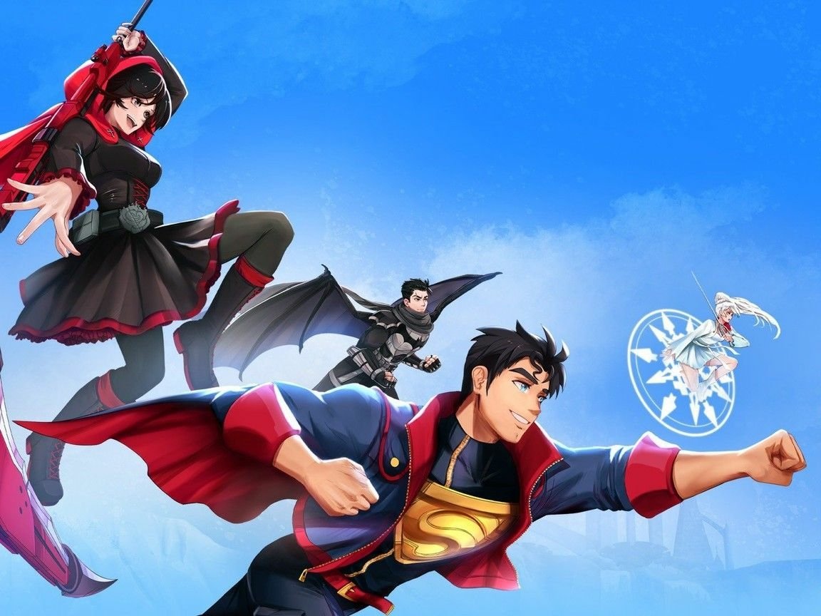  justice league/Rwby super heroes and huntsmen part one